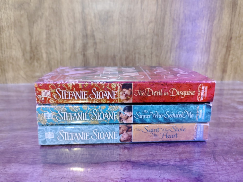 Stefanie Sloane Regency Rogues Series Lot of 3 – Historical Romance Paperbacks S
