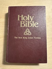 THE HOLY BIBLE NEW KING JAMES VERSION 1982 NELSON PUBLISHER-BURGUNDY