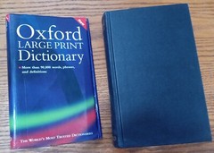 Oxford Large Print Dictionary – hardcover Elliott, Julia