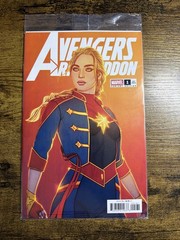 Avengers Armageddon 1 | Jenny Frison Variant | Sealed Polybag With Trading Card