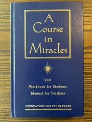 A Course in Miracles Text Hardcover By Foundation for Inner Peace :VeryGood
