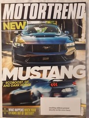 Motor Trend Nov 2023 FREE SHIPPING what happens when EV runs out of battery? NEW
