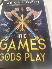 The Games Gods Play Deluxe Limited Edition by Abigail Owen Hardcover OOP