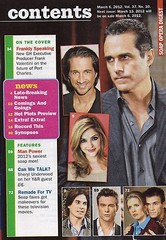 Soap Opera Digest March 6 2012 General Hospital Thom Bierdz Soaps’ Sexiest Men