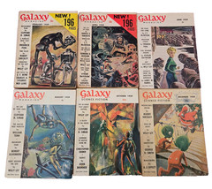 Galaxy Science Fiction LOT of 6 Issues 1959 Vintage Pulp Sci-Fi Magazines