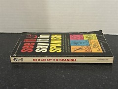 SEE IT & SAY IT IN SPANISH PAPERBACK BOOK BY MARGARITA MADRIGAL