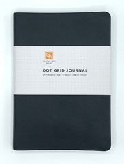 Graphic Arts Books Dot Grid Journal – Onyx (Paperback) Dot Grid Journals