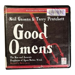 Good Omens AudioBook Neil Gaiman Terry Pratchett Unabridged CD 10 Discs 2009