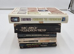 Isaac Asimov Sci-fi Vintage 16 Book Lot (Science Fiction)