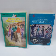 Lot of 2 Ghosts Who Went To School By Judith Spearing & Uncle Robert’s Secret
