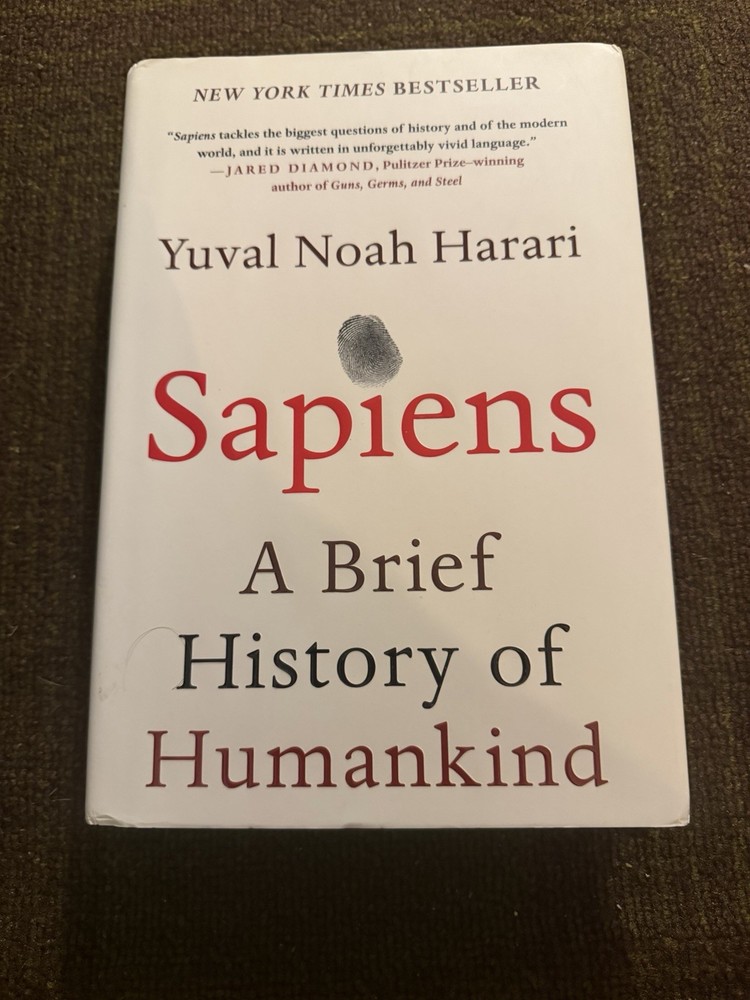 Yuval Noah Harari, Sapiens: A Brief History of Humankind – Hardback