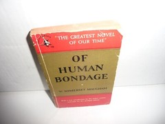 OF HUMAN BONDAGE W. Somerset Maugham Pocket Books PB 1950 1st Print Acceptable