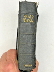 Vintage 1900’s Sunday School Scholar’s Bible – Thomas Nelson & Sons