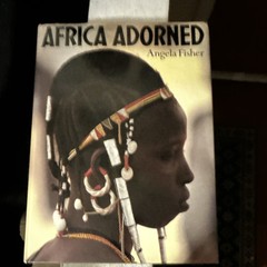 Angela Fisher Africa Adorned Hardcover Illustrated Dust Jacket Collins 1984