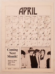 Music Alive Magazine April 1984 Men at Work~Air Supply~Rick Springfield~1980s