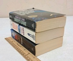 Lot of 3 Vintage Orson Scott Card Paperbacks-Ender’s Game-Shadow of the Hegemon