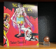 FANTASY CLASSICS Obsidian Ape Robert Neal Leath 1973 Dark Fantasy illustrated