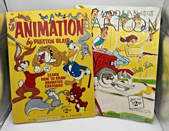 Animation & Modern Cartoon By Preston Blair Published By Walter T Foster Vintage