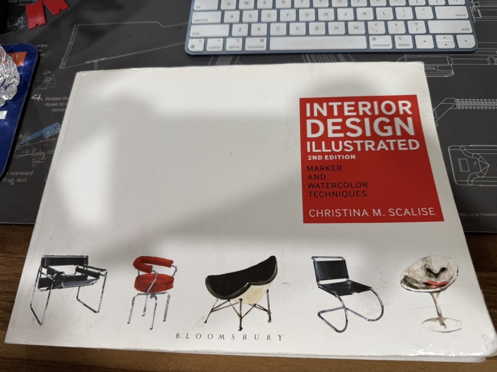 Interior Design Illustrated : Marker and Watercolor Techniques, Paperback by …