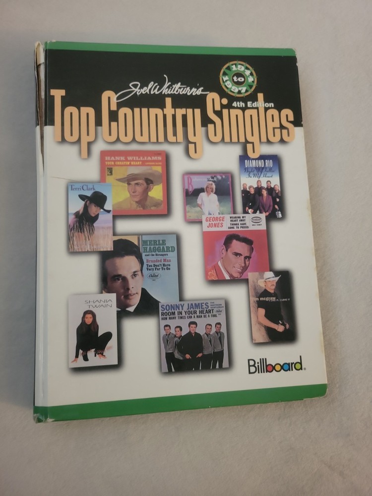 Top Country Singles – 1944-1997 by Joel Whitburn; Joel Whitburn