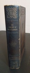 1918 The Library Of Entertainment Vol II (2) Geo L Shuman Co Soft Leather Book
