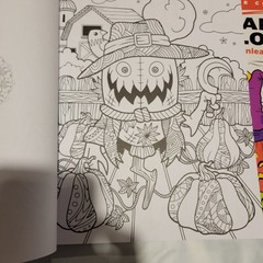 HALLOWEEN Coloring Book(s) Lot Of 3 ~ Cats ~ Color Creatives Magazine Books