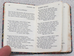 Burns’ Poems “Midget” Classics – Burgess & Bowes – Plaid Tartan – Robert Burns