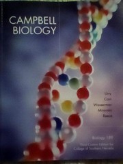 Campbell Biology; Biology 189 – Third Custom Edition for College of Southern…