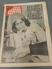 NME New Musical Express December 7th 1974 Bad Company Cover