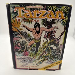 TARZAN OF THE APES BY BURNE HOGARTH NY 1972, 1st Edition PRINTING in DUST JACKET