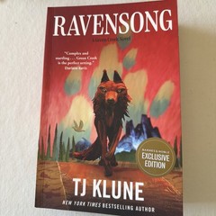 Ravensong by TJ Klune 2023 1st Tor Ed Paperback Exclusive Edition –