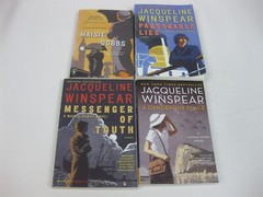Jacqueline Winspear * Lot 4 Maisie Dobbs Mystery Novels 1930s England
