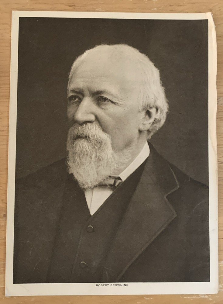 “Robert Browning” Mentor Gravures December 1913 Print
