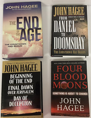 John Hagee Lot of 4 (3 HC/DJ, 1 PB) See titles in photos and description