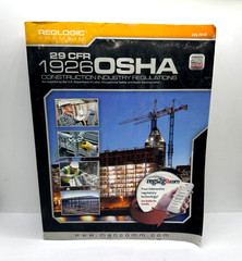 OSHA 29 CFR 1926 Construction Safety Regulations Book July 2014 RegLogic Premium