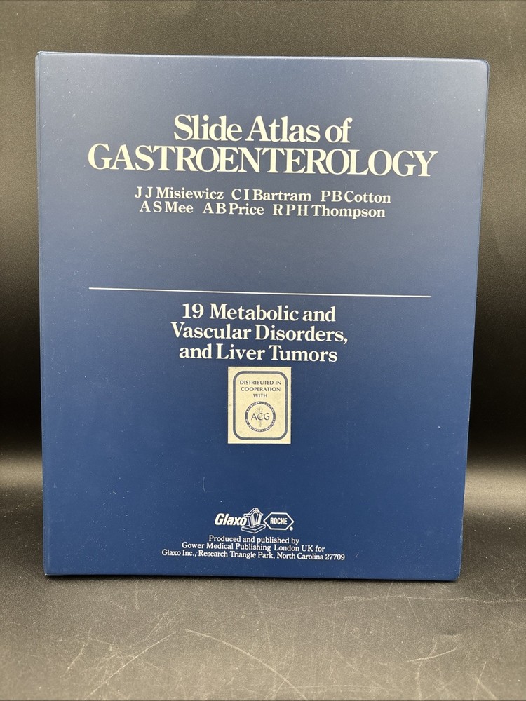 Slide Atlas Of Gastroenterology Metabolic Vascular Disorders Tumors 58 Slides