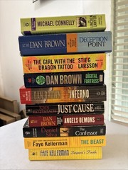 Lot of 10 – Mystery and Thrillers – Mixed Authors – FREE SHIPPING