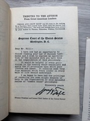 Think and Grow Rich 1954 Napoleon Hill Ralston Society Hardcover Book