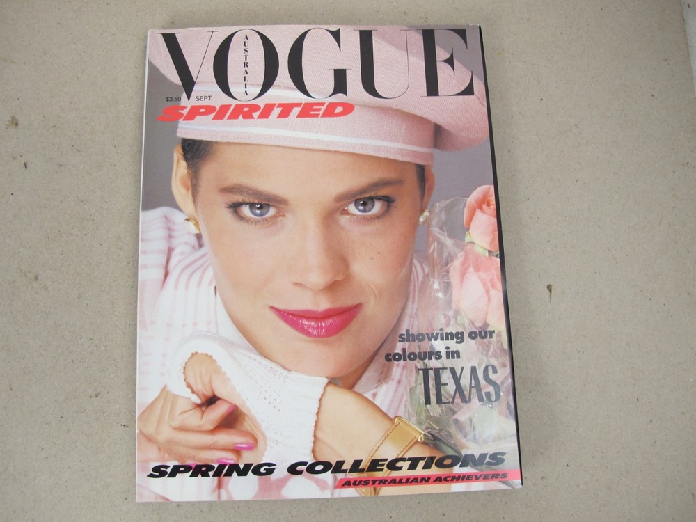 Vogue Australia magazine September 1984 No. 9