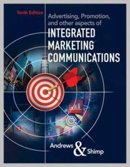 Advertising, Promotion, and other aspects of Integrated Marketing Co – VERY GOOD