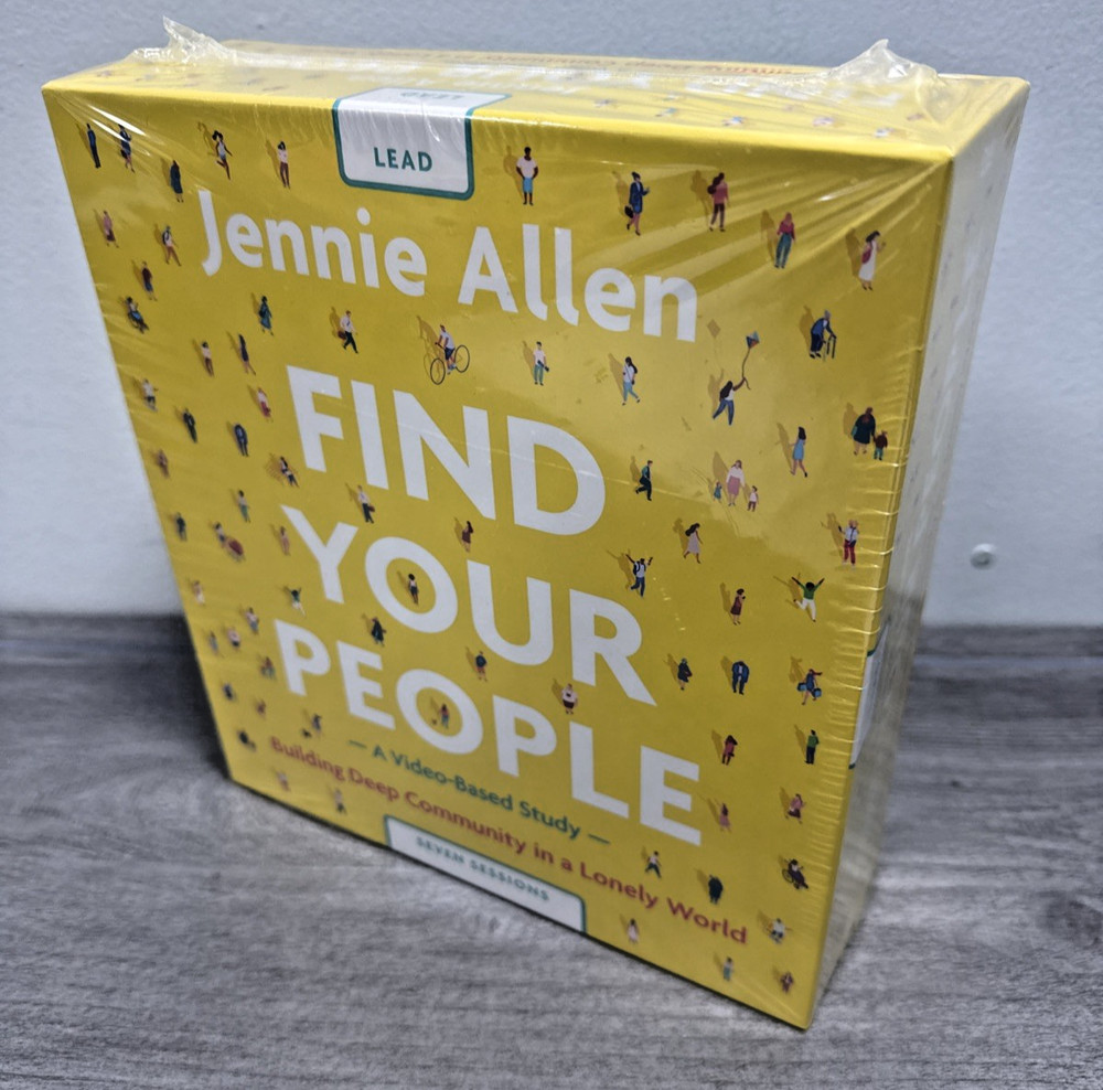 Jennie Allen Find Your People A Video Based Study NEW Sealed Box Seven Sessions