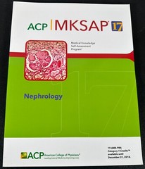 ACP MKSAP (R) 17 Nephrology Paperback Medical Book ISBN: 978-1938245282