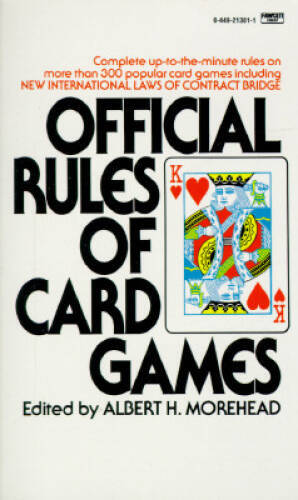 Official Rules of Card Games – Mass Market Paperback – ACCEPTABLE