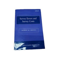 Survey Errors & Survey Costs