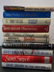 Sidney Sheldon Hardcover books lot of 10 Random Books Pre-owned