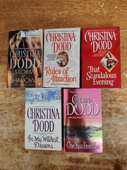 CHRISTINA DODD lot of 5 different paperback books