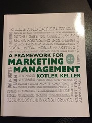 Framework for Marketing Management by Kevin Keller and Philip Kotler PB