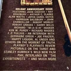 VINTAGE PLAYBOY MAGAZINE JANUARY 1972, HOLIDAY EDITION Complete 284 Pages
