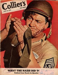 1943 Colliers June 19 – Sarge; Robert Capa photos; Road to Vyazma; 30 seconds