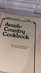 Unbranded Amish Country Cookbook One Size Beige Blue